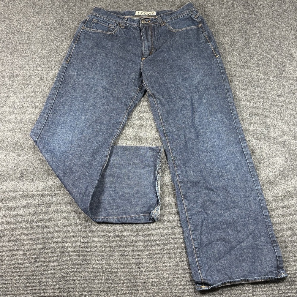 Vintage Oakley Software Industrial Straight Denim Jeans Fits 32x30 Y2K Grunge